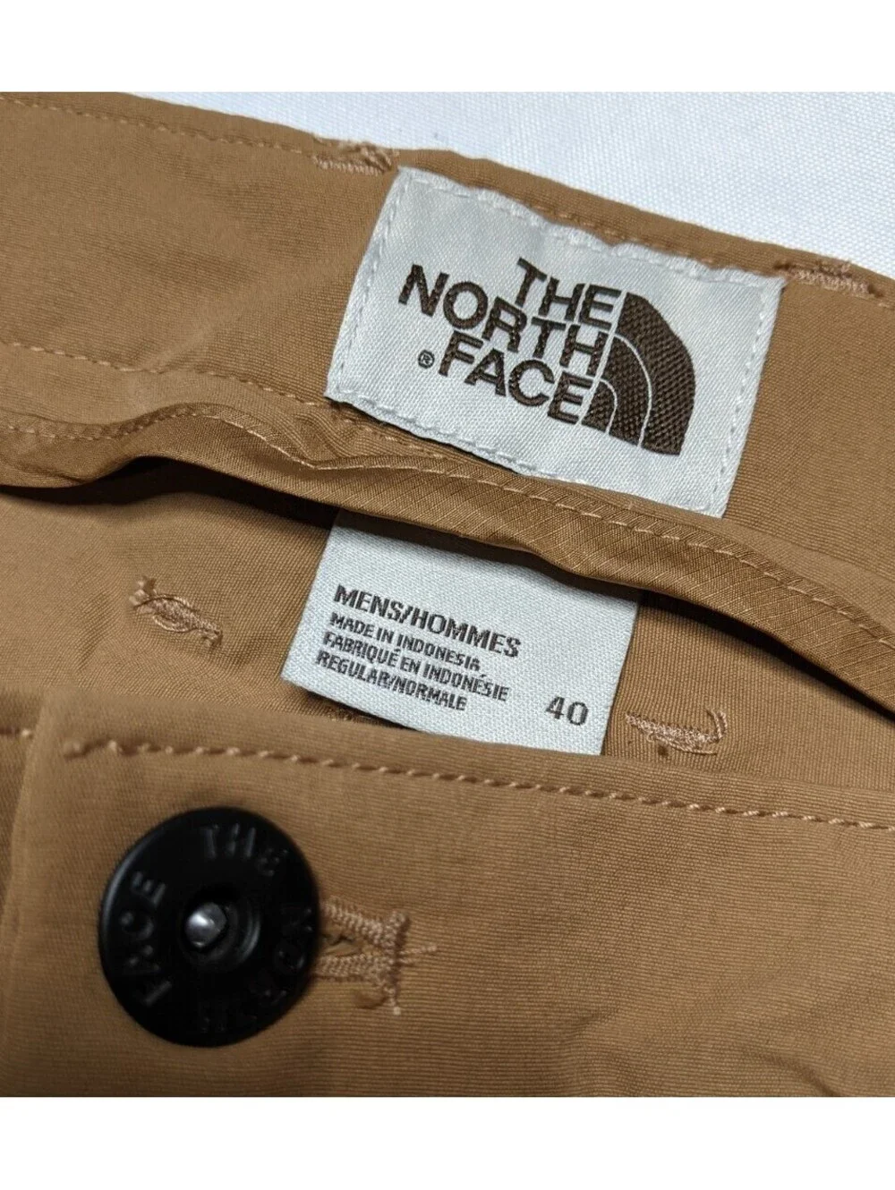 The North Face Men's Sprag 5-Pocket Mountain Khaki Hiking Pants Size 40 X 32 XL